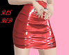 RLS Red Leather Skirt