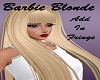 Barbie Blonde Fringe