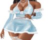 Blue Snow Skating Dress