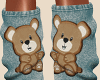 Denim Bear Boots