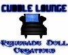 Blue&Black Cuddle Lounge