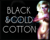 MFT Black & Gold Cotton