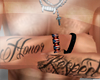 B'K Honor Respect Tattoo