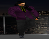 PURPLE BLACK vY BLK JEAN