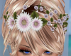 Mauve Daisy Crown