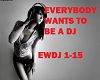 everybody wants tbea DJ