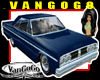 VG Blue muscle car 1966