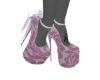 FLOWER FAB HEARTED HEELS