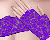 B! purple fmb glove lace