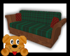 !A! Green Plaid Couch