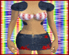 ~MX~DENIMSET RED