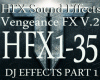 HFX1-35 DJ SOUND EFFECTS