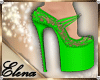 Sexy Green Shoes