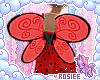 ✿ lady bug wings