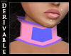 *F* Lace Gem Choker