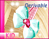 Derivable Love Hair Bow