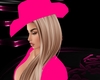 Pink cowgirl hat
