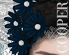 !A blue catrina flowers