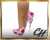 CH- Piink Flower Shoes