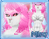 M* Pink kitty Tail
