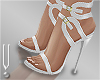 -V- Ines Sandals White