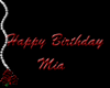 Happy Birthday Mia