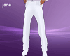 [JA] white suit pants