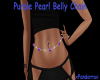 Purple Pearl Belly Chain