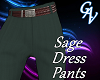 SAGE DRESS PANTS - M