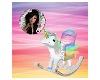 Chey rocking Unicorn