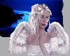 sticker angel woman