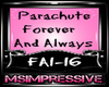 Parachute ForeverNAlways