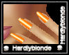 HB* LUSH w/Pumpkin Nails