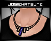 Jos~ Steph Necklace Blue