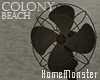 ₪"  Colony Beach Fan