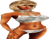 (AL)SilverTexture Bikini