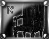 NzI Black Goth Chair