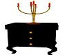 Side Table with Candles