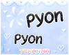 [T] Popping pyon Black