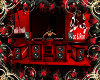 blood red Dj booth