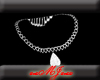 MJ*Silver Heart Necklace