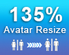 135% Avatar Scaler M/F