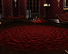 Red Room Red Fur Rug