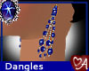 Sapphire Bead Dangles