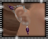 Rach*Purple Ear Cuffs