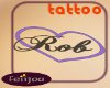 Rob/Heart Chest Tat (F)