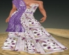 Lilac Scarf Dress