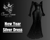 New Year Silver Dress