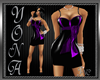 PF Black/Violet Dress 2