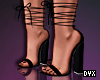 Black Tied Heels